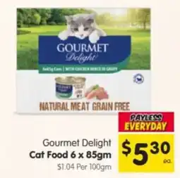 Spar Gourmet Delight Cat Food offer