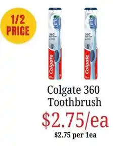 Farmer Jack's Colgate 360 Toothbrush offer