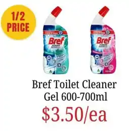 Farmer Jack's Bref Toilet Cleaner Gel offer