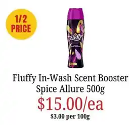 Farmer Jack's Fluffy In-Wash Scent Booster Spice Allure offer