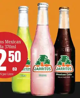 Farmer Jack's Jarritos Mexican Cola offer
