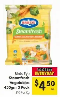 Spar Birds Eye Steamfresh Vegetables offer