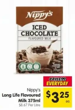 Spar Nippy's Long Life Flavoured Milk offer