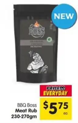 Spar BBQ Boss Meat Rub offer