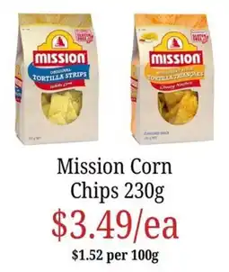 Farmer Jack's Mission Corn Chips offer