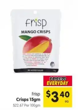 Spar Frisp Mango Crisps offer