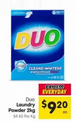 Spar Duo Laundry Powder offer