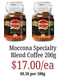 Farmer Jack's Moccona Specialty Blend Coffee offer
