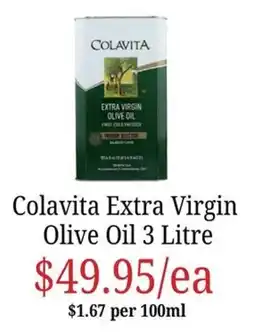 Farmer Jack's Colavita Extra Virgin Olive Oil offer