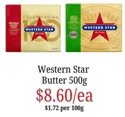 Farmer Jack's Western Star Butter offer