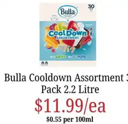 Farmer Jack's Bulla Cool Down Assortment offer