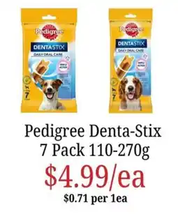 Farmer Jack's Pedigree Denta-Stix offer