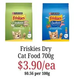 Farmer Jack's Friskies Dry Cat Food offer