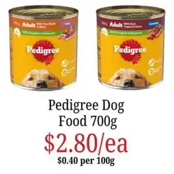 Farmer Jack's Pedigree Dog Food offer