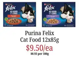 Farmer Jack's Purina felix cat food offer