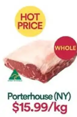 WHOLEFARMS Porterhouse (NY) offer