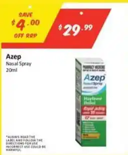 Chemist Outlet Azep Nasal Spray offer