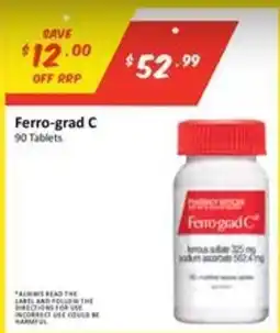 Chemist Outlet Ferro-grad C offer