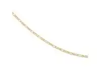 Bevilles Jewellery 9ct Yellow Gold Silver Filled Fiagro Necklace offer