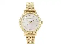Bevilles Jewellery Pierre Cardin Amy Crystal White and Gold Women&#039;s Watch 5937 offer