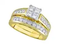 Bevilles Jewellery 18ct Yellow Gold 1.00ct Diamond Ring offer