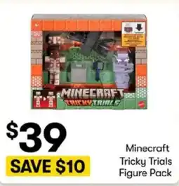 BIG W Minecraft Tricky Trials Figure Pack offer