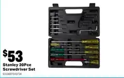 Mitre 10 Stanley 20Pce Screwdriver Set offer