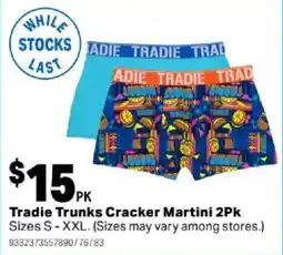 Mitre 10 Tradie Trunks Cracker Martini offer