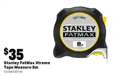 Mitre 10 Stanley FatMax Xtreme Tape Measure 8m offer