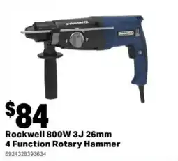 Mitre 10 Rockwell 4 Function Rotary Hammer offer