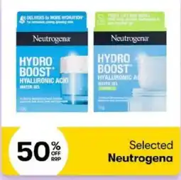 BIG W Neutrogena Hydro Boost Hyaluronic Acid Water Gel offer