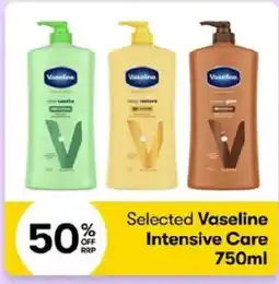 BIG W Selected Vaseline Intensive Care offer
