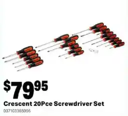 Mitre 10 Crescent 20Pce Screwdriver Set offer