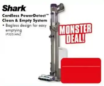 The Good Guys Shark Cordless PowerDetect Clean & Empty System offer