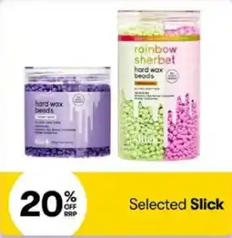 BIG W rainbow sherbet hard wax beads offer