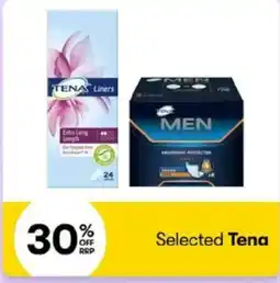 BIG W Tena Liners offer