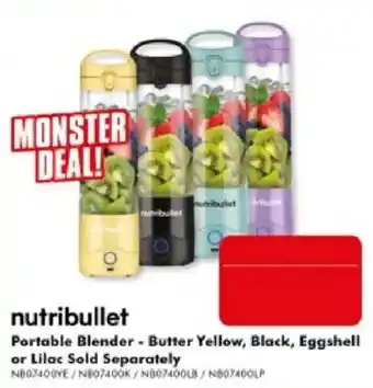 The Good Guys nutribullet Portable Blender offer