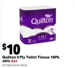 Mitre 10 Quilton 3 Ply Toilet Tissue offer