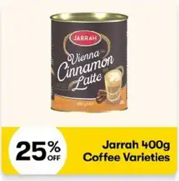 BIG W Jarrah vienna cinnamon latte offer