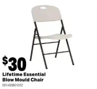 Lifetime Essential Blow Mould Chair