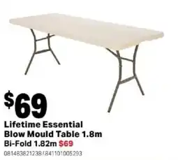 Mitre 10 Lifetime Essential Blow Mould Table offer