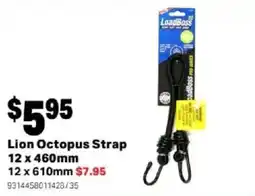 Mitre 10 Lion Octopus Strap offer