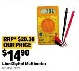 Mitre 10 Lion Digital Multimeter offer