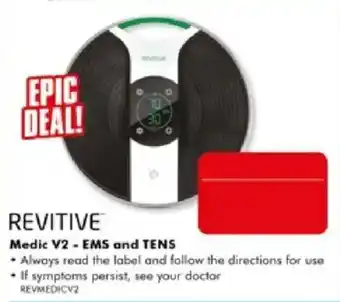 The Good Guys Revitive Medic V2 - EMS and TENS offer