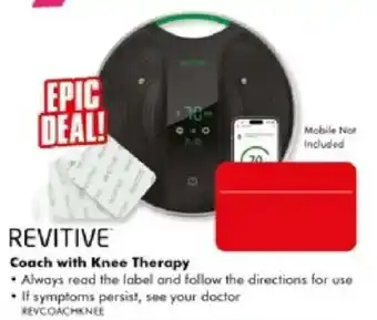 The Good Guys Revitive Coach with Knee Therapy offer
