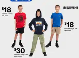 BIG W Element Tipped Tee, Red offer