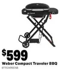 Mitre 10 Weber Compact Traveler BBQ offer