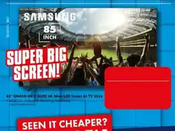 The Good Guys Samsung 85 inch TV offer