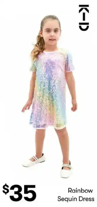Rainbow Sequin Dress