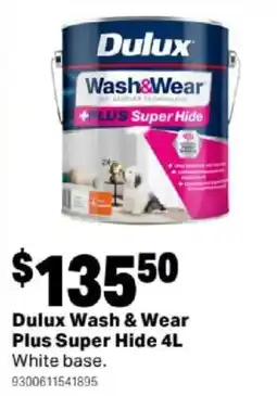 Mitre 10 Dulux Wash & Wear Plus Super Hide offer